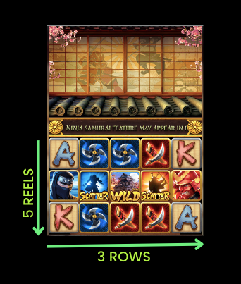 Ninja vs Samurai Slot Game Tutorial